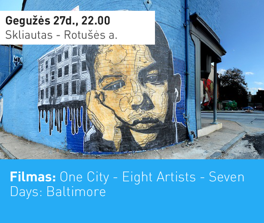 Filmas “One City – Eight Artists – Seven Days: Baltimore”